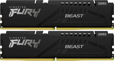 Оперативна память Kingston FURY 64GB (2x32GB) DDR5 5200 MHz Beast (KF552C40BBK2-64)