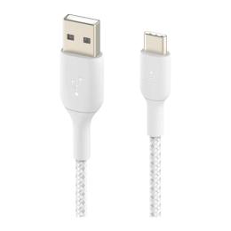 Дата-кабель Belkin CAB002BT1MWH USB (тато) - USB Type C (тато) 1.0m White
