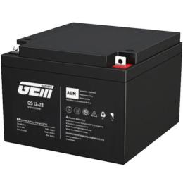 Акумулятор для ДБЖ GEM Battery GS 12-28 Black