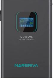 Акумулятор для ДБЖ Marsriva LiFePO4 51.2V 100Ah BMS (MR-LFP48-100-WMD)