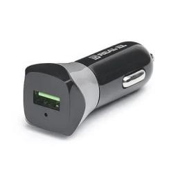 Автомобільний адаптер для телефона REAL-EL CA-30 Black (EL123160011)