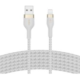 Дата-кабель Belkin CAA010BT3MWH USB (тато) - Lightning (тато) 3m White