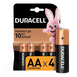 Батарейка Duracell AA bat Alkaline 4шт Basic (81551270)