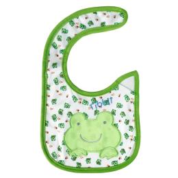 Слинявчик Mega Zayka Frog MGZ-0614-3 Green на липучці