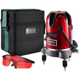 Нівелір DEKO GDJ237DJV Black Red Лазерний