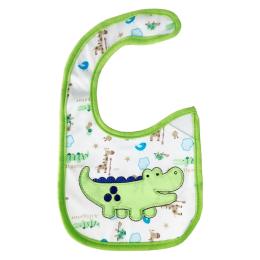 Слинявчик Mega Zayka Crocodile MGZ-0614-1 Green на липучці