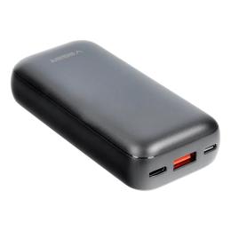 Зовнішній портативний акумулятор Veger S10 10000mAh Black 20W (W1135)