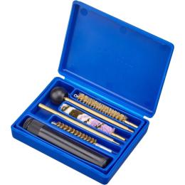 Набір для чищення MEGAline 082/0009 пістолет 9мм. пластикова коробка, латунь