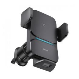Тримач в авто Baseus Wisdom Auto Alignment Car Mount Wireless Charger CGZX000001 Black 15W