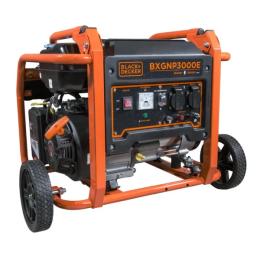 Генератор Black+Decker BXGNP3000E Black Orange