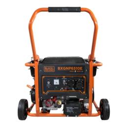 Генератор Black+Decker BXGNP6510E Black Orange