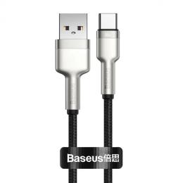 Дата-кабель Baseus Cafule Series USB (тато)  -  USB Type-C (тато) 0.25m Black 66W (CAKF000001)
