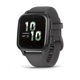 Смарт-годинник Garmin Venu Sq 2 Slate Aluminum Bezel with Shadow Gray Case and Silicone Band (010-02701-00)