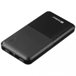 Додатковий акумулятор Sandberg Saver 10000 mAh Black 2xUSB, Type-C in