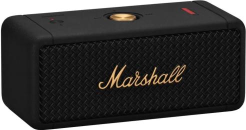 Акустика портативна Marshall Emberton Black and Brass