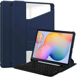 Чохол-клавіатура BeCover 360 Rotatable для Samsung Galaxy Tab S6 Lite 10.4 P610/P613/P615/P619 Deep Blue (712405)