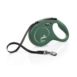 Повідець для тварини Flexi New Classic М 5 м/25 кг Olive (CL20T5.251.OG)