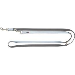 Повідець для тварини Trixie Premium Reflect M-L 2 м/20 мм Graphite (1199016)