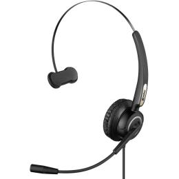 Накладні навушники Sandberg Pro Mono Black з мікрофоном, USB, Office Headset