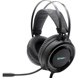 Накладні навушники Sandberg Dominator Headset Black ігрові, RGB