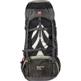 Туристичний рюкзак Naturehike NH70B070-B 70L + 5L Black Gray туристичний