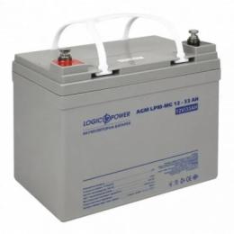 Акумулятор для ДБЖ LogicPower LPM-MG 12 - 33 AH (6558)