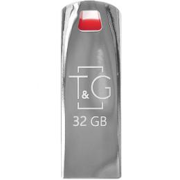 Флеш память T&amp;G Stylish 115 Metal 32Gb Silver