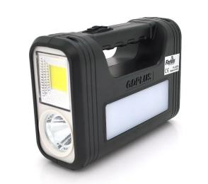 Ліхтарик Voltronic FL-3272 + Solar 4500mAh Black