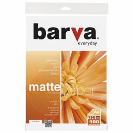 Фотопапір BARVA A4 Everyday matted (IP-AE190-292) 190г 100с