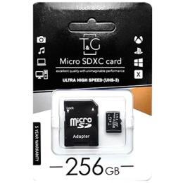 Карта памяті T&amp;G 256Gb (UHS-3)(Class 10) microSDXC