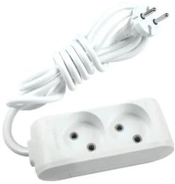 Мережевий фільтр Panasonic WLTB02222GR-UA Gray X-tendia 2 гнізда, 2 м