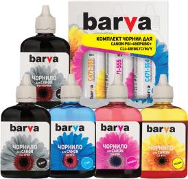 Комплект чорнил для принтера BARVA Canon Pixma TR7540/TS6140/TS6340/TS704 Cyan 5x90 г (CPGI480-5-090-MP)