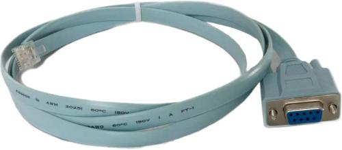 Кабельний подовжувач Extradigital RS232 9pin - RJ45 Cat5 Light Blue для підключення сканерів