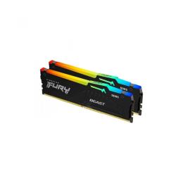 Оперативна память Kingston FURY 32GB (2x16GB) DDR5 5600 MHz Beast RGB (KF556C36BBEAK2-32)
