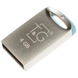 Флеш память T&amp;G 105 4Gb USB 2.0 Metal Silver