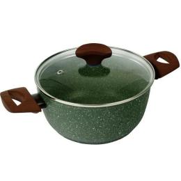 Каструля TVS Natura Induction 24 см з кришкою, 4,5 л