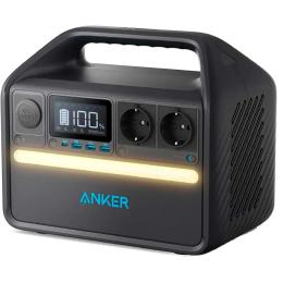 Зарядна станція Anker 535 PowerHouse Black 512 Wh/ 500W EU
