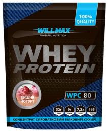 Протеїн Willmax Whey Protein 80 (920 g, вишня-йогурт) (10561-17)