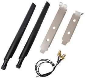 Антена Wi-Fi Fenvi FV-2PCSX6DBI Black 6 dBi, 2 шт, SMA