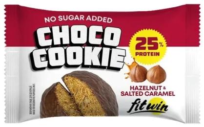 Протеїн FitWin Choco Cookie 25% - 10x40g Hazelnut Salted Caramel (2024-11-0040)