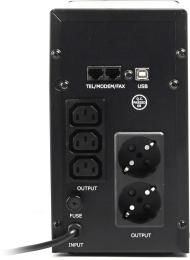 Джерело безперебійного живлення EnerGenie EG-UPS-035 2000VA, USB, LCD, RJ11