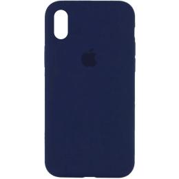 Чохол-накладка EpiK Silicone Case Full для iPhone XS Max Deep Navy