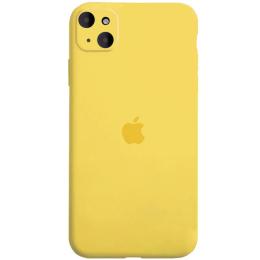 Чохол-накладка EpiK Silicone Case Full Camera для iPhone 14 Yellow