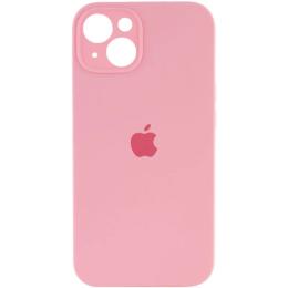 Чохол-накладка EpiK Silicone Case Full Camera для iPhone 14 Light Pink