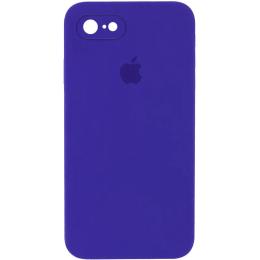 Чохол-накладка EpiK Silicone Case Square Full Camera для iPhone 6/6s Ultra Violet