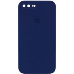 Чохол-накладка EpiK Silicone Case Square Full Camera для iPhone 7 plus/8 plus Midnight Blue