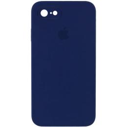 Чохол-накладка EpiK Silicone Case Square Full Camera для iPhone 7/8/SE (2020) Midnight Blue