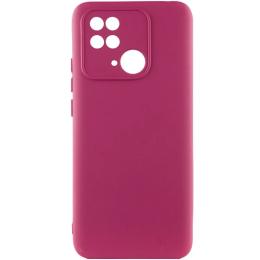 Чохол-накладка EpiK Silicone Cover Lakshmi Full Camera для Poco C40 Marsala