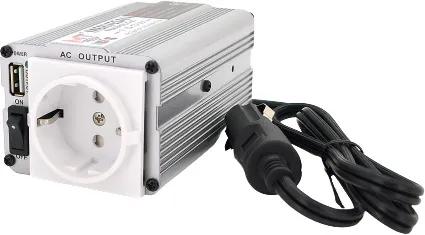 Інвертор напруги Mervesan MSI-15012 150W, 12V, клеми + затискачі