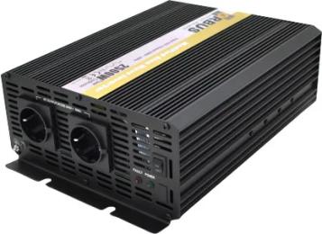Інвертор напруги Orbus ORMS2500 2500 Вт, 12 / 220V, 2 клемні дроти